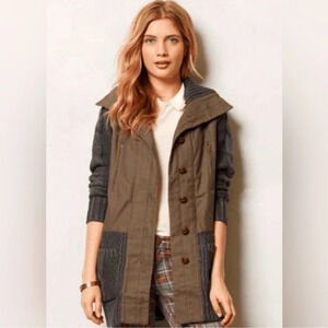 Anthropologie, HEI HEI cargo sweater jacket. Size XS. Used, excellent condition.